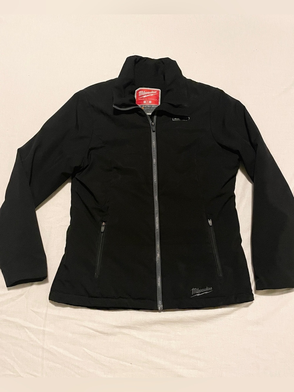 Milwaukee M12 Heated Softshell Jacket Black Women’s Size M - No Battery Flaws